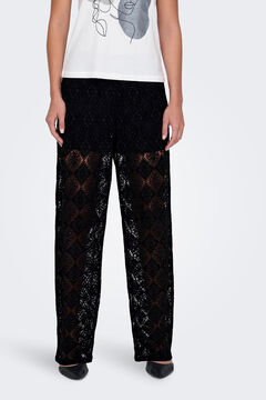 JDY Pantal&oacute;n largo encaje calado
