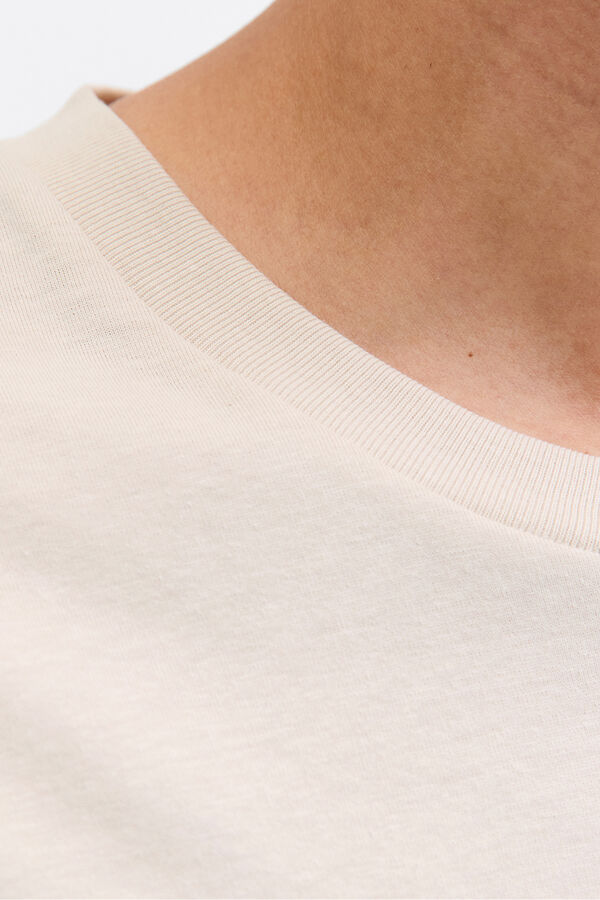 Jack & Jones Camiseta de manga studio gris