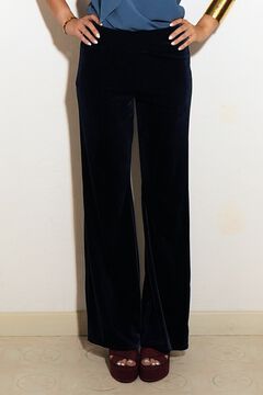 Cul Sac Velvet flared trousers