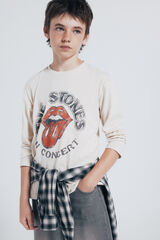 Springfield Kids Camiseta infantil de manga comprida dos Rolling Stones estampado