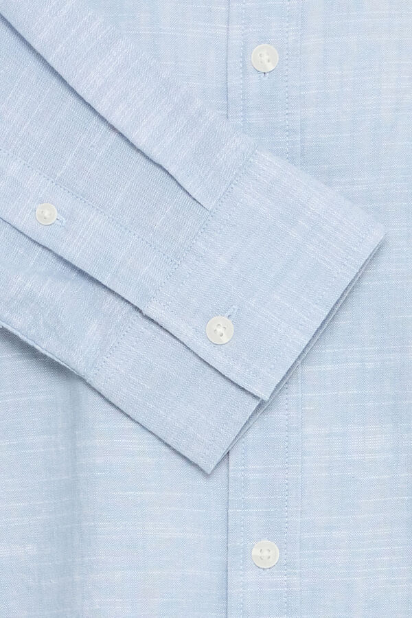 Blend Camisa manga larga azul