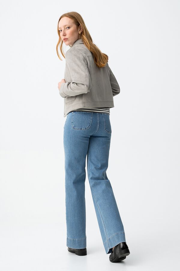 Tiffosi Vaqueros rectos Olivia azul
