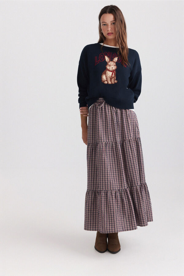 Springfield Rabbit London jumper blue