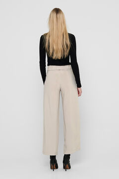 Springfield Long culotte trousers       silber