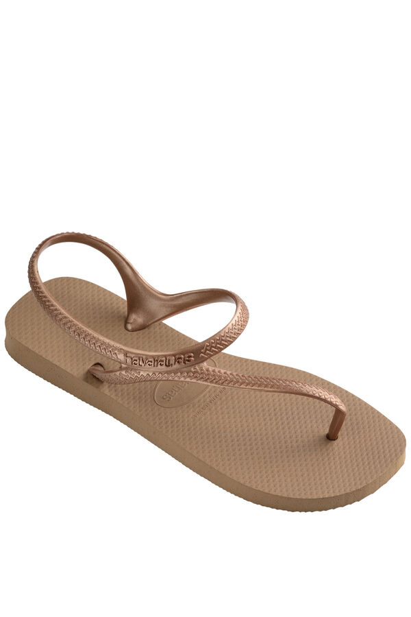 Havaianas Rubber flat sandals nude