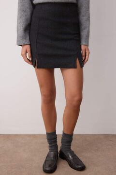 Trendyol Falda de punto mini