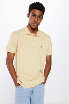 Springfield Klassisches Piqué-Poloshirt color