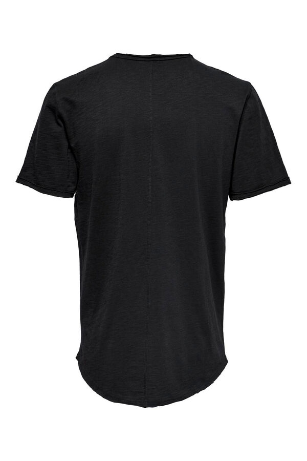 Springfield Short-sleeved T-shirt crna