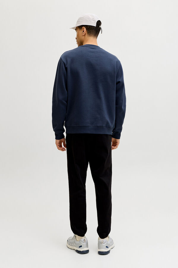 Jack & Jones Basic logo sweatshirt bleu