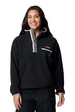 Columbia Forro polar sherpa corto con cierre medio Helvetia&trade; II para mujer