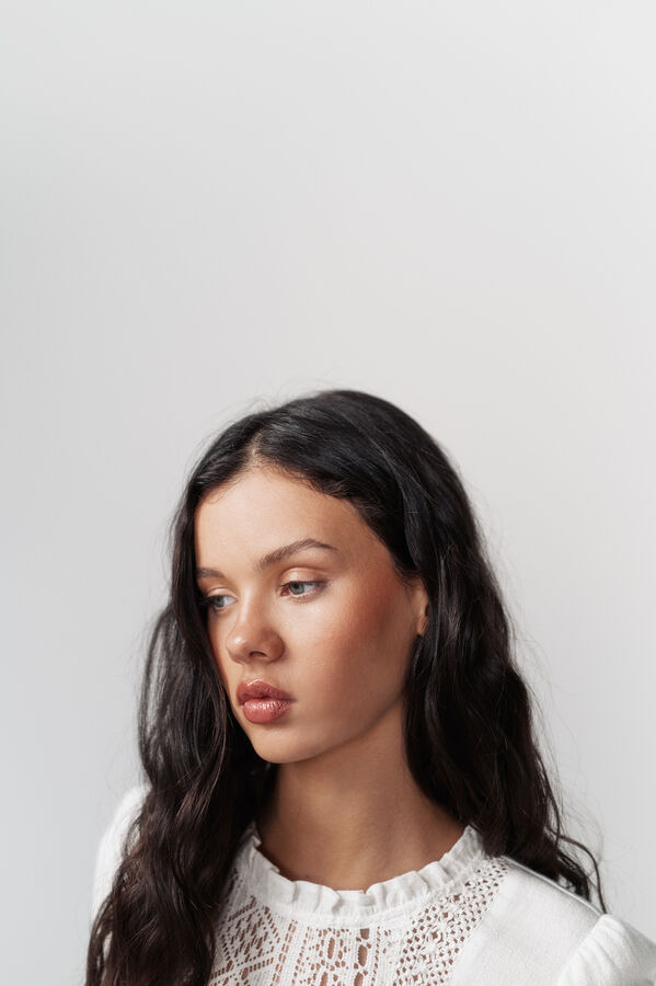 High Spirits Whimsy Blouse grey