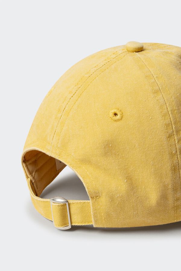 Springfield Kids Gorra logo bordado ni&ntilde;o amarillo