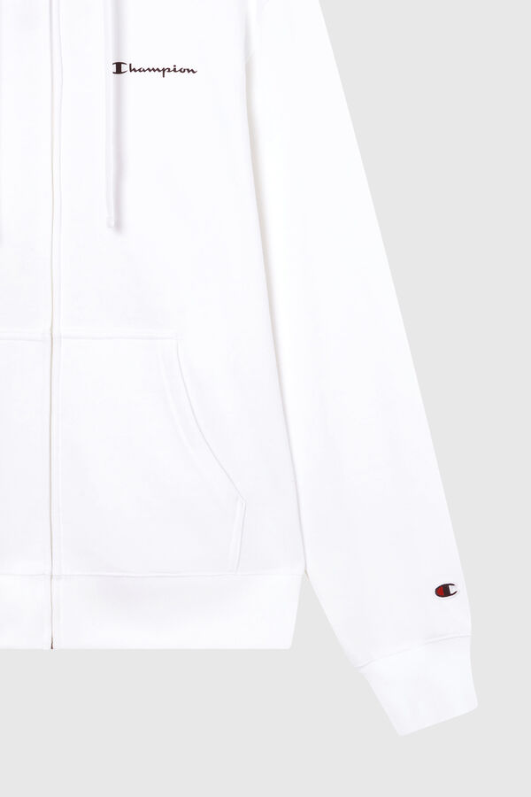 Champion Agasalho com capuz Champion branco