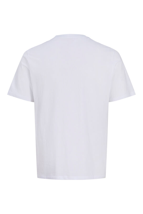 Jack & Jones Junior Basic logo T-shirt white
