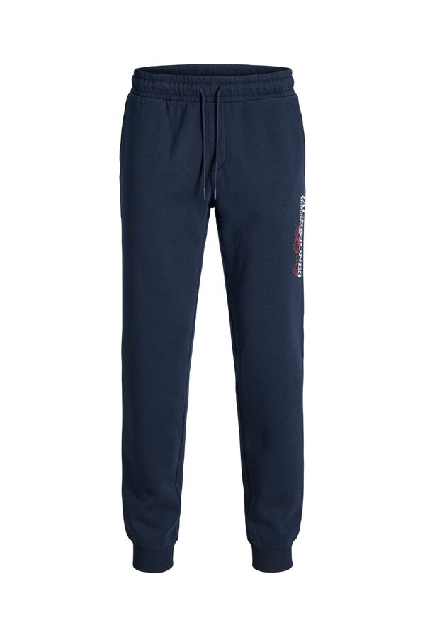 Jack & Jones Polyester regular trousers bleu