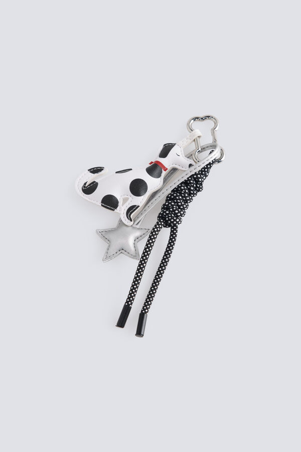 Springfield Dalmatian and star charm black