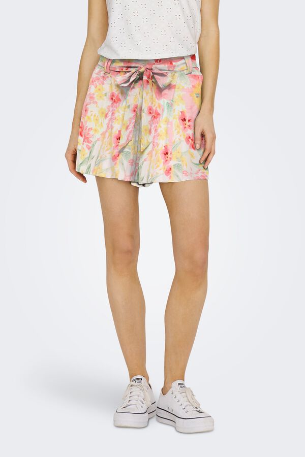 Only Short regular fit rosa