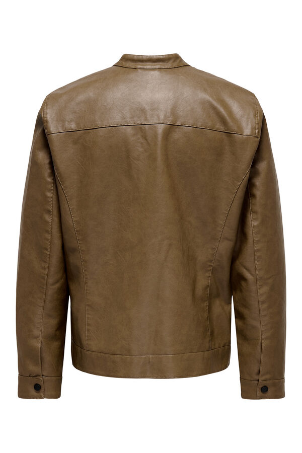 Only & Sons Biker jacket nude
