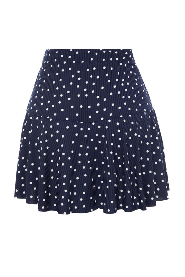 Trendyol Falda pantal&oacute;n detalle lazo azul