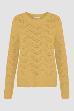 Springfield Openwork knit jumper  brun