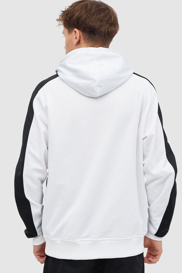 Inside Sudadera Con Capucha blanco