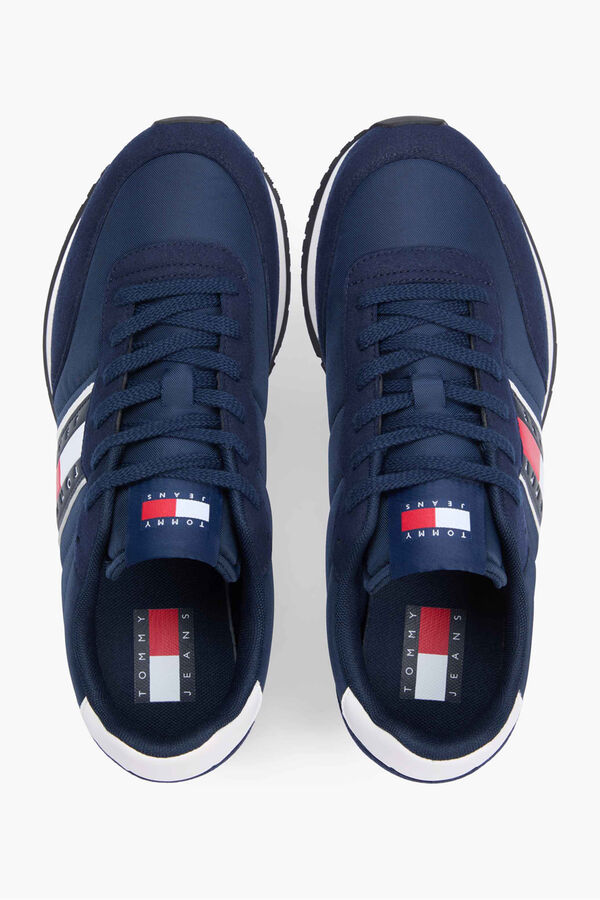 Tommy Jeans Tommy Jeans runner sneakers with side flag Plava