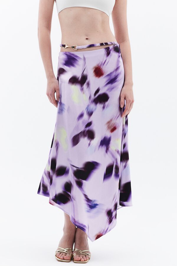 Oxxo Falda midi beige