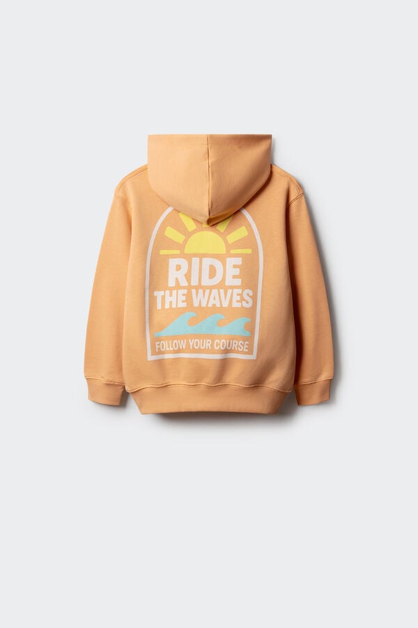 Springfield Kids Sudadera ride waves ni&ntilde;o naranja
