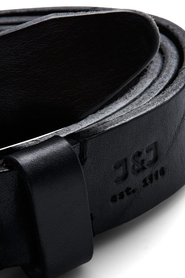 Springfield Classic leather belt noir