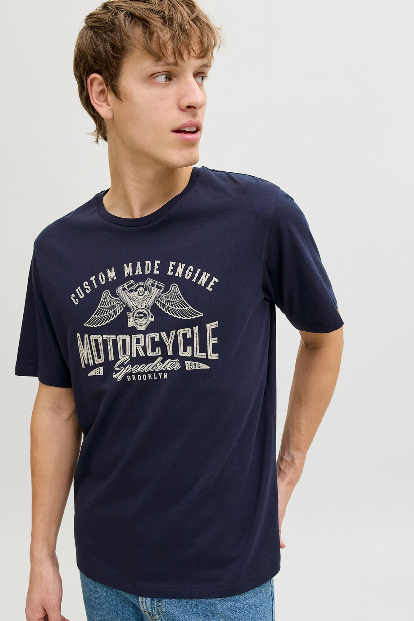 JJ REBEL Camiseta b&aacute;sica manga corta