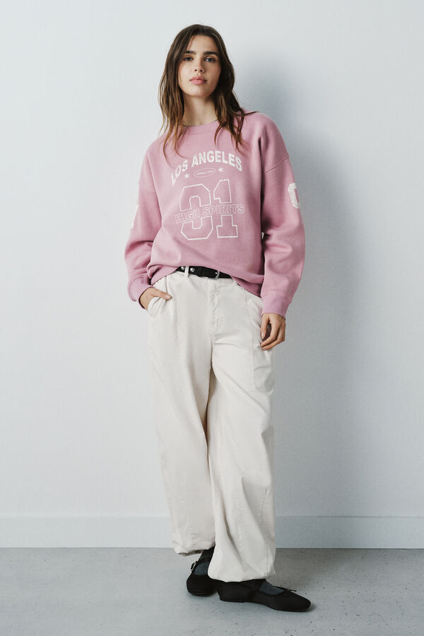 High Spirits Honey Sweater rosa