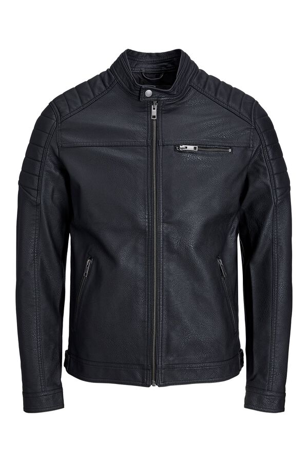 Jack & Jones Faux suede jacket black