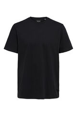 Springfield Camisetade manga corta negro