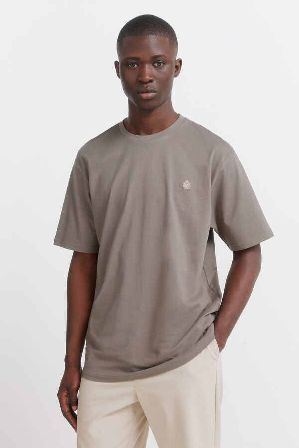 Springfield Springfield logo basic t-shirt grey