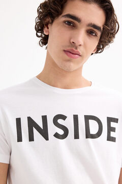 Inside Camiseta B&aacute;sica Print Logo