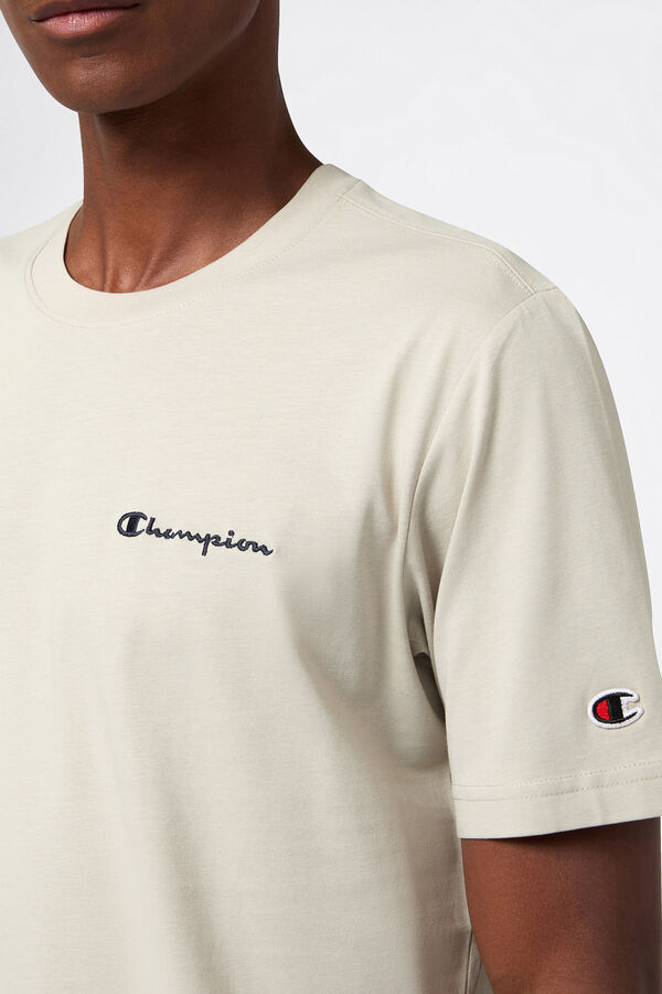 Champion Champion Crew Neck T-Shirt beige