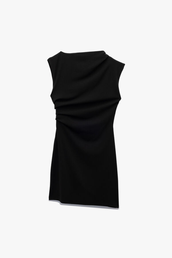 Koton Minivestido drapeado negro