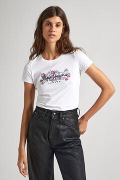 Springfield Korina short-sleeved T-shirt white