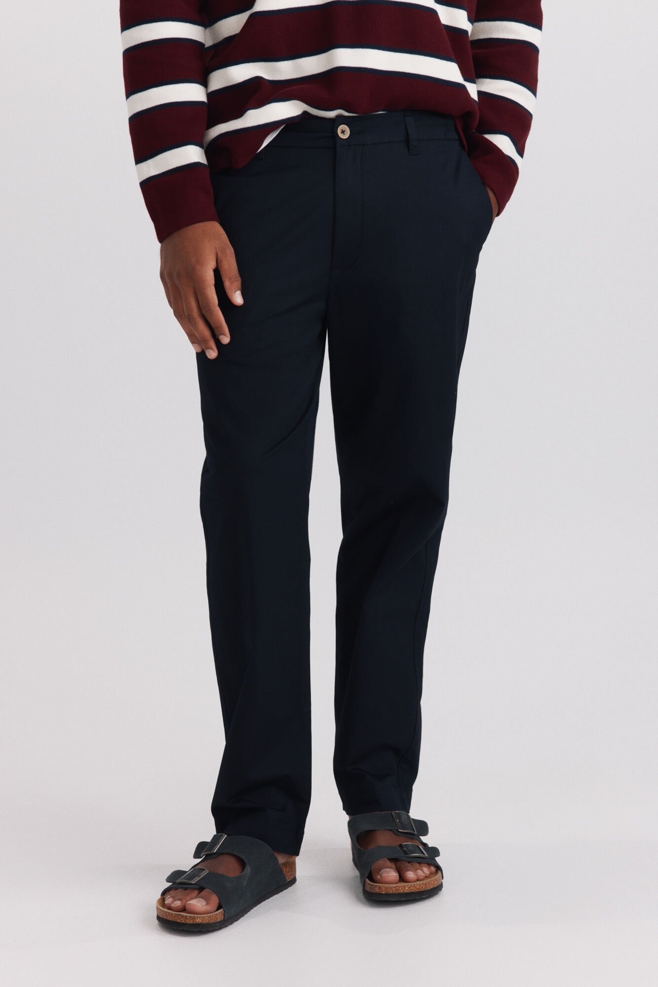 Springfield Lightweight straight fit trousers