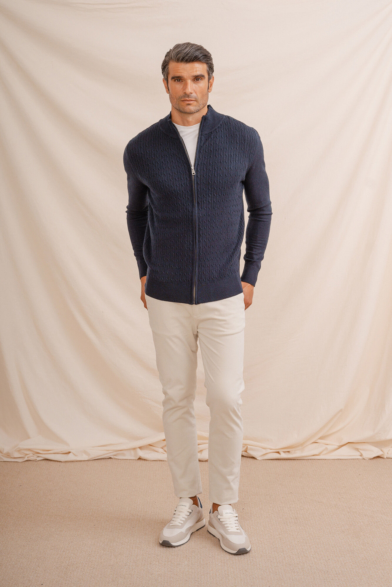 Celopman C&aacute;rdigan Nudos