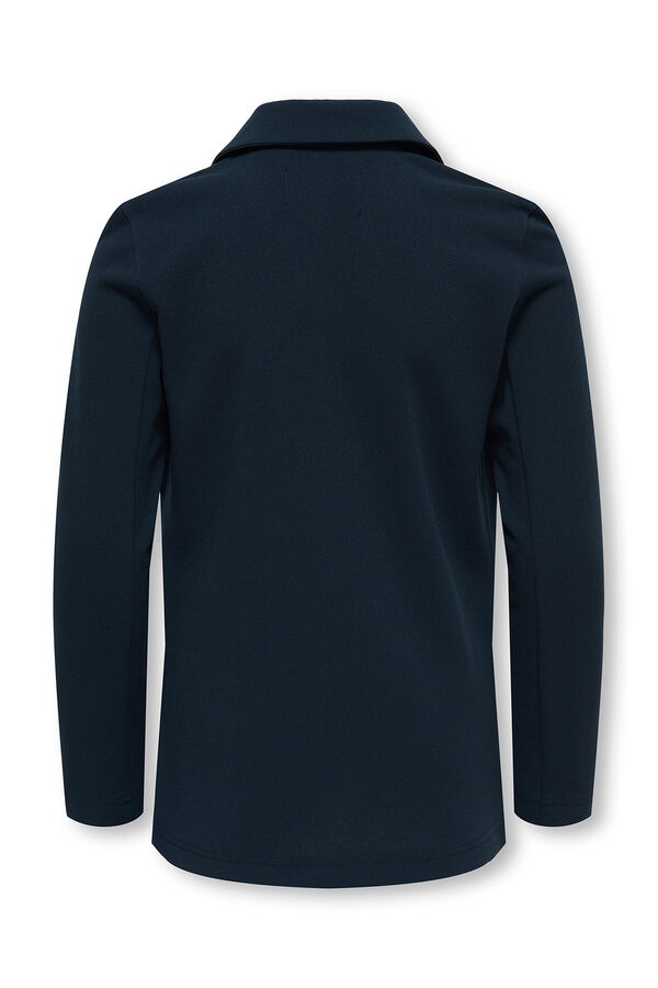 Only Girls Blazer fluido de manga comprida azul