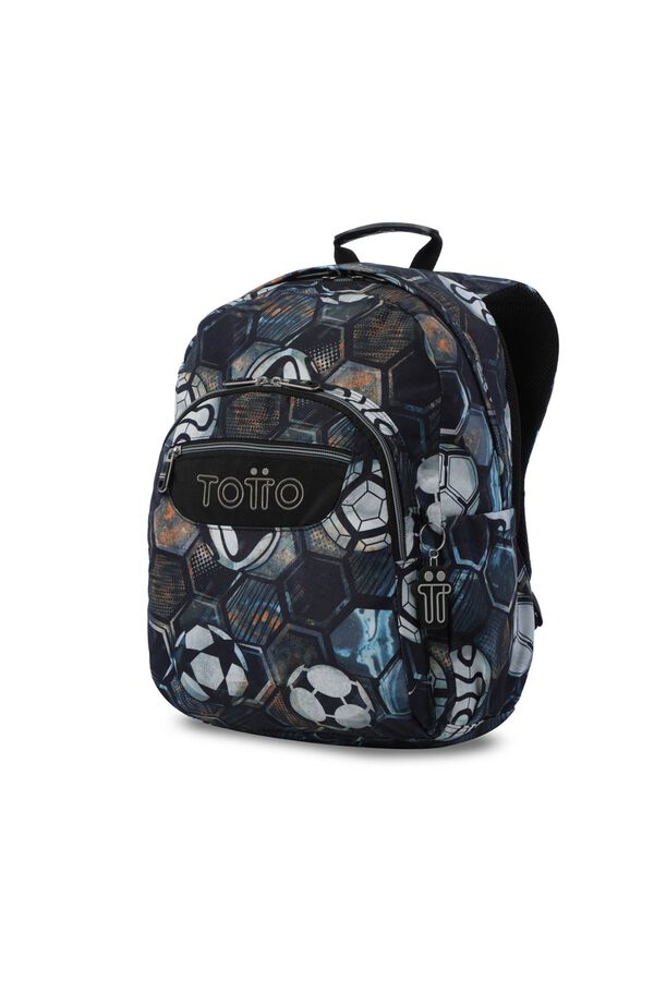 Totto Mochila Acuareles negro