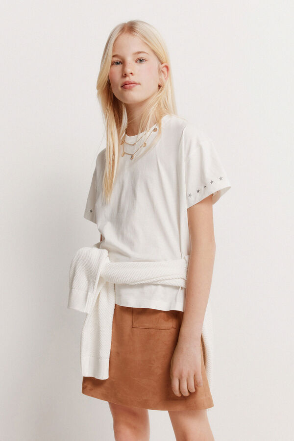 Springfield Kids Antilop suknja za devojčice Bež