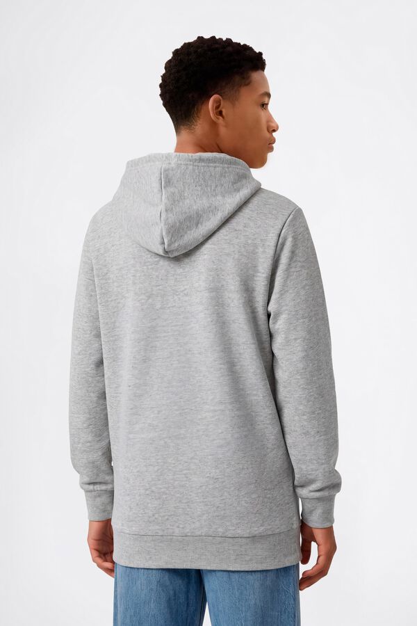 Champion Hooded sweatshirt with kangaroo pocket grey
