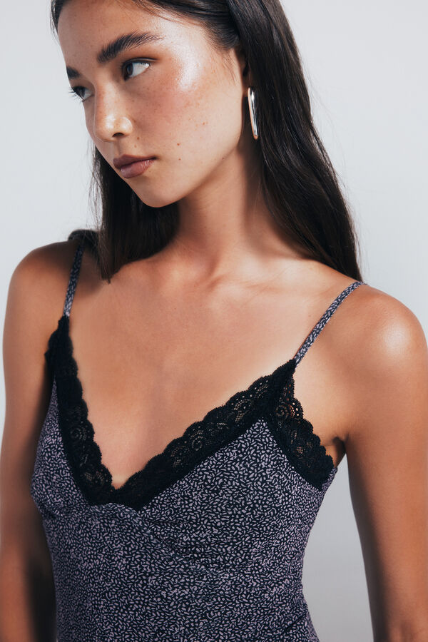 Springfield Midi cami dress black