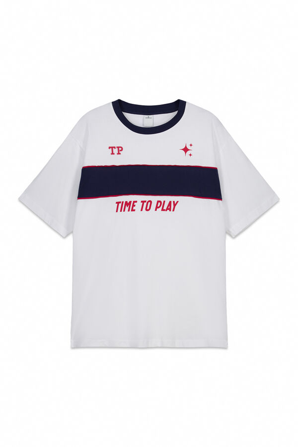Springfield Time to play T-shirt white