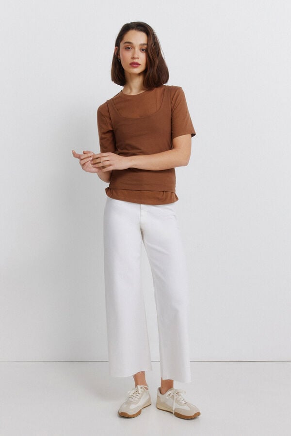 Springfield Sailor trousers white