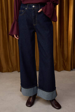 Trendyol Vaquero wide leg de tiro alto