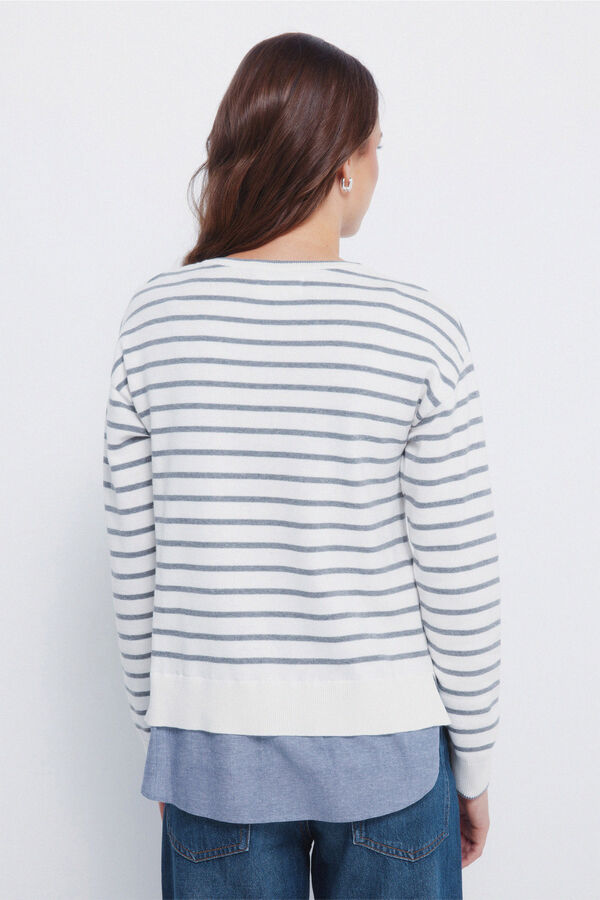 Springfield "Le Marais" heart jumper mink