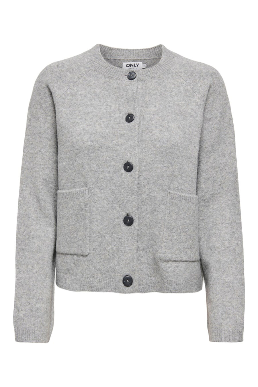 Cárdigan corto con bolsillos